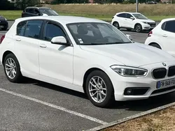 Blanc Utilisé 2016 BMW 118 Sport Line Citadine | 17 000 € (Prix juste)