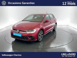 Rouge Utilisé 2022 VW Polo R-line Berline | 19 470 € (Prix juste)