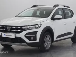 Blanc Utilisé 2022 Dacia Sandero Comfort Citadine | 14 499 € (Prix juste)