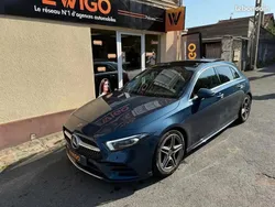 Bleu Utilisé 2019 Mercedes A180 AMG line Berline | 19 990 € (Prix juste)