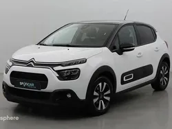 Blanc Utilisé 2023 Citroën C3 PureTech Citadine | 13 299 € (Prix juste)