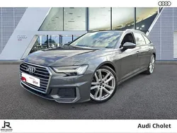 Gris daytona nacré Utilisé 2022 Audi A6 S-Line Break | 48 990 € (Prix assez cher)
