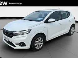 Blanc Utilisé 2022 Dacia Sandero Comfort Citadine | 12 490 € (Bon prix)
