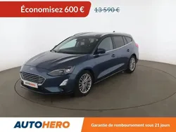 Bleu Utilisé 2019 Ford Focus Titanium Break | 12 990 € (Prix juste)