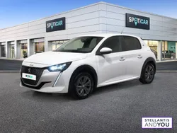 Blanc Utilisé 2021 Peugeot e-208 Style Citadine | 13 990 € (Prix juste)