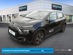 Noir Utilisé 2022 Citroën C3 PureTech Citadine | 11 390 € (Prix juste)