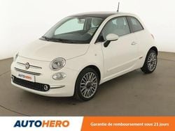 Blanc Utilisé 2017 Fiat 500 Lounge Citadine | 11 690 € (Super prix)