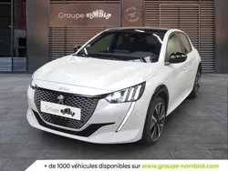 Blanc Utilisé 2022 Peugeot e-208 Citadine | 18 990 € (Prix juste)