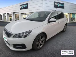 Blanc Utilisé 2018 Peugeot 308 Allure Berline | 10 590 € (Prix juste)