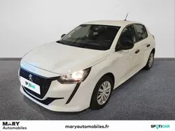 Blanc Utilisé 2022 Peugeot 208 S Citadine | 9 990 € (Bon prix)
