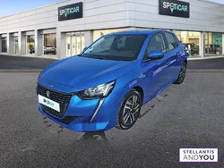 Bleu Utilisé 2020 Peugeot 208 Allure Citadine | 15 490 € (Prix juste)