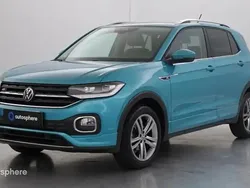 Bleu Utilisé 2023 VW T-Cross R-line SUV | 24 799 € (Prix juste)