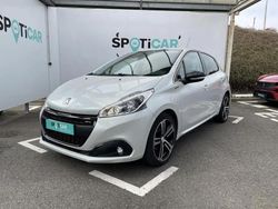 Blanc Utilisé 2018 Peugeot 208 GT-line Citadine | 10 290 € (Prix juste)
