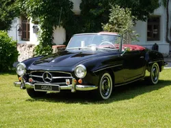Noir Utilisé 1963 Mercedes 190 Cabriolet | 119 500 €