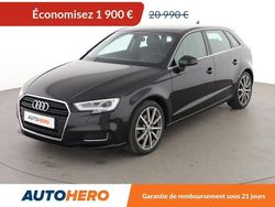 Noir Utilisé 2018 Audi A3 Sportback Design Berline | 19 090 € (Prix juste)