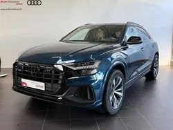 Bleu galaxie métallisé Utilisé 2022 Audi Q8 S-Line SUV | 67 997 € (Prix juste)