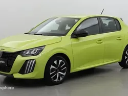 Jaune Utilisé 2024 Peugeot 208 Active Citadine | 15 499 € (Prix juste)