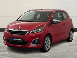 Rouge Utilisé 2017 Peugeot 108 Style Citadine | 7 999 € (Prix juste)