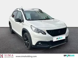 Blanc Utilisé 2019 Peugeot 2008 GT-line SUV | 10 990 € (Prix juste)
