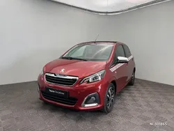 Rouge Utilisé 2019 Peugeot 108 Collection Citadine | 9 990 € (Prix juste)