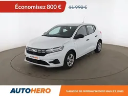 Blanc Utilisé 2023 Dacia Sandero Essentiel Citadine | 11 190 € (Bon prix)