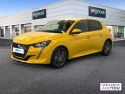 Jaune Utilisé 2021 Peugeot 208 Style Citadine | 11 490 € (Bon prix)