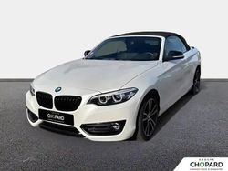 Blanc Occasion 2019 BMW 220 Efficient Dynamics Cabriolet | 30 990 € (Prix juste)