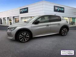 Gris Utilisé 2021 Peugeot e-208 GT Citadine | 15 990 € (Prix juste)