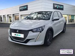 Blanc Utilisé 2022 Peugeot e-208 Citadine | 16 980 € (Bon prix)