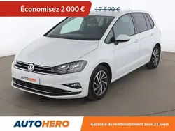 Blanc Utilisé 2017 VW Golf Sportsvan Monospace | 15 590 € (Prix juste)