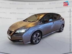 Gris Utilisé 2021 Nissan Leaf Tekna Citadine | 13 999 € (Prix juste)