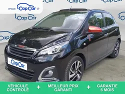 Noir Utilisé 2018 Peugeot 108 Roland Garros Citadine | 9 490 € (Prix juste)