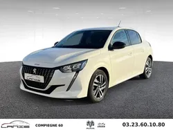 Blanc Utilisé 2022 Peugeot 208 Allure Citadine | 14 990 € (Prix juste)