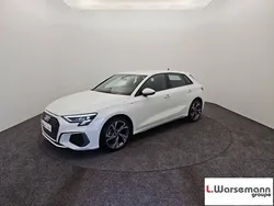 Blanc ibis Utilisé 2022 Audi A3 S-Line | 28 500 € (Prix juste)
