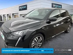 Noir Utilisé 2021 Peugeot 208 Allure Citadine | 14 190 € (Prix juste)