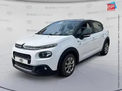Noir Utilisé 2020 Citroën C3 PureTech Citadine | 9 999 € (Prix juste)