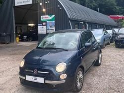 Bleu Utilisé 2014 Fiat 500 Lounge Citadine | 10 000 € (Prix cher)