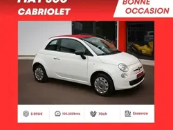 Blanc Utilisé 2012 Fiat 500C Cabriolet | 5 890 € (Prix juste)