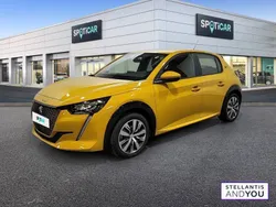 Jaune Utilisé 2020 Peugeot e-208 Active Citadine | 12 880 € (Prix juste)