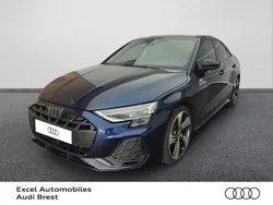 Bleu navarre métallisé Utilisé 2024 Audi A3 S-Line Berline | 43 900 €