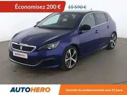 Bleu Utilisé 2015 Peugeot 308 GT Berline | 15 390 € (Prix juste)