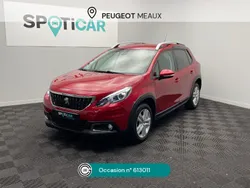 Rouge Utilisé 2019 Peugeot 2008 Signature Sky SUV | 10 490 € (Prix juste)