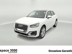 Blanc ibis Utilisé 2018 Audi Q2 S-Line SUV | 17 990 € (Prix juste)