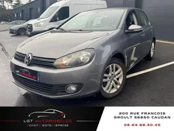 Gris Utilisé 2012 VW Golf VI Berline | 9 990 € (Prix cher)