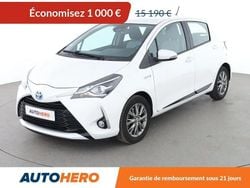 Blanc Utilisé 2018 Toyota Yaris Hybrid Citadine | 14 190 € (Super prix)
