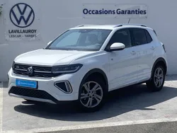 Blanc Utilisé 2024 VW T-Cross R-line SUV | 26 890 € (Prix juste)
