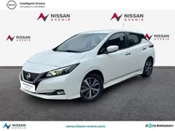 Blanc Utilisé 2022 Nissan Leaf Acenta Citadine | 16 490 € (Prix juste)