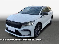 Blanc Utilisé 2021 Skoda Enyaq iV SportLine SUV | 23 990 € (Super prix)