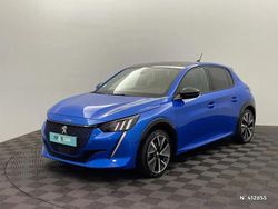 Bleu Utilisé 2021 Peugeot e-208 GT Citadine | 16 980 € (Prix juste)