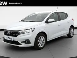 Blanc Utilisé 2022 Dacia Sandero Comfort Citadine | 12 990 € (Prix juste)